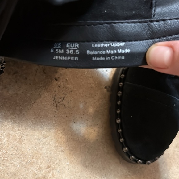 SAM EDELMAN “JENNIFER” studded suede combat boots - Picture 10 of 10